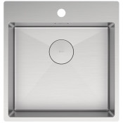 Мойка для кухни Lemark Janga 9937105 51x49 сталь