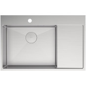 Мойка для кухни Lemark Kezadra 9937149 78x51 L сталь
