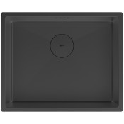 Мойка для кухни Lemark Olanga 9932128 54x44 черный матовый