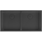 Мойка для кухни Lemark Proran 9932140 90x44 черный матовый