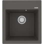 Мойка для кухни Lemark Hanka 9910011 50x45 серый шелк
