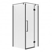 Душевой уголок Niagara Nova NG-6831-34BLACK 90х90х195 профиль черный матовый/стекло прозрачное