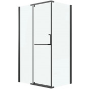 Душевой уголок Grossman Pragma 120.K33.03.1090.21.00 100x90 черный матовый/прозрачное