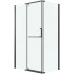 Душевой уголок Grossman Pragma 120.K33.03.1180.21.00 110x80 черный матовый/прозрачное