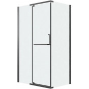 Душевой уголок Grossman Pragma 120.K33.03.1080.21.02 100x80 черный матовый/шиншилла