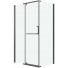 Душевой уголок Grossman Pragma 120.K33.03.1080.42.00 100x80 графит/прозрачное