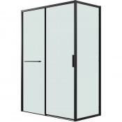 Душевой уголок Grossman Style 120.K33.05.1290.21.00 120x90 черный матовый/прозрачное