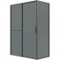 Душевой уголок Grossman Style 120.K33.05.1170.21.10 110x70 черный матовый/тонированное
