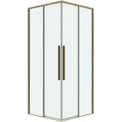 Душевой уголок Grossman Galaxy 300.K33.01.8080.32.00 80x80 золото/прозрачное