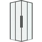 Душевой уголок Grossman Galaxy 300.K33.01.7070.21.00 70x70 черный матовый/прозрачное