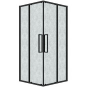 Душевой уголок Grossman Cosmo 300.K33.02.1010.21.02 100x100 черный матовый/шиншилла