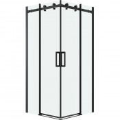 Душевой уголок Grossman Classic 300.K33.04.9090.21.00 90x90 черный матовый/прозрачное