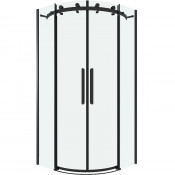 Душевой уголок Grossman Classic 301.K33.04.1010.21.00 100x100 черный матовый/прозрачное