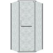 Душевой уголок Grossman Pragma 302.K33.03.1010.10.02 100x100 хром/шиншилла