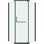 Душевой уголок Grossman Pragma 302.K33.03.9090.21.00 90x90 черный матовый/прозрачное