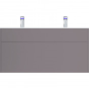 Тумба под раковину Am.Pm Inspire 2.0 M50AFHX1203EGM элегантный серый