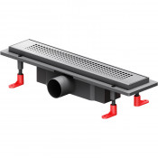 Душевой трап AM.PM PrimeFlow W02SC-P11-040-01SB сталь матовая