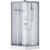 Душевая кабина AM.PM X-Joy W94C-403-090MT 90x90 хром/прозрачное