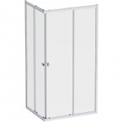 Душевой уголок AM.PM Sunny W87G-403-10080-MT 100x80 хром матовый/прозрачное