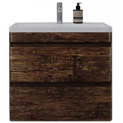 Тумба с раковиной Style Line Атлантика СС-00002340/СС-00002286 70 старое дерево