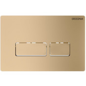 Клавиша смыва Grossman Pragma 700.K31.03.310.310 золото матовое