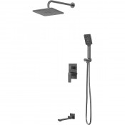 Душевая система Grossman Classic 501.K35.04.420 графит сатин