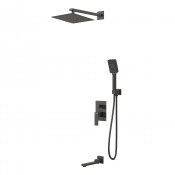 Душевая система Grossman Style 501.K35.05.210 черный матовый