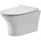 Унитаз подвесной Grossman GR-4444 с сиденьем микролифт, белый