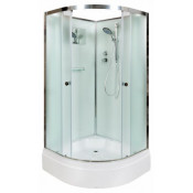 Душевая кабина AvaCan D D278 80х80 хром/матовое
