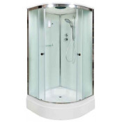 Душевая кабина DTO D D278SEL 80x80 хром/рифленое