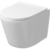 Унитаз подвесной Grossman Tornado GR-4477SQ с сиденьем микролифт, белый