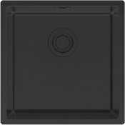 Мойка для кухни Paulmark Lassan Uni LA44-MBN 44 черный матовый