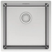 Мойка для кухни Paulmark Lassan Uni LA44-BS 44 брашированная сталь