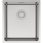 Мойка для кухни Paulmark Yuni Uni YU39-BS 39 брашированная сталь