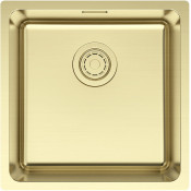 Мойка для кухни Paulmark Yuni Uni YU44-LG 44 светлое золото