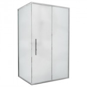 Душевой уголок AvaCan FС 140-160 + SС90 MT 140-160x90 профиль хром/стекло матовое
