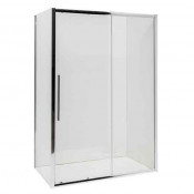 Душевой уголок AvaCan FС 160-180 + SС80 160-180x80 профиль хром/стекло прозрачное