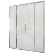 Душевая дверь в нишу AvaCan FC2 170-190 MT хром/матовое