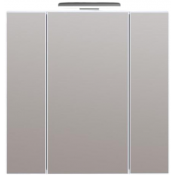 Зеркальный шкаф Opadiris Арабеско 00-00005351/Z0000011033 80 с подсветкой белый глянцевый