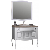 Комплект мебели для ванной Opadiris Лаура Z0000012805/Z0000013435/TP230-00CB00Е-0000/Z0000012819 100 белый матовый