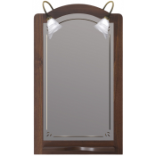 Зеркало Opadiris Лоренцо 00-00007044/Z0000002331 60x105 с подсветкой светлый орех