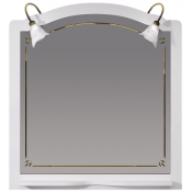 Зеркало Opadiris Лоренцо 00-00007041/Z0000002331 96x107 с подсветкой белый матовый
