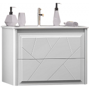 Тумба с раковиной Opadiris Луиджи 00-00005952/050200-u-01 70 белый матовый