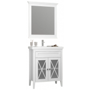 Комплект мебели для ванной Opadiris Палермо 00-00006720/031100-u/00-00006726 70 белый матовый