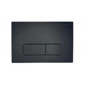 Панель смыва Nofer HYDROSMART 07811.N черная с прямоугольными клавишами