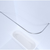 Карниз для шторы на ванну Радомир Вальс 3/4 1-12-2-0-0-338 170 хром