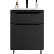 Тумба с раковиной Style Line Марелла СС-00002397/СС-00002367 60 серый