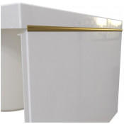 Декоративный молдинг Радомир Николь 2-222-3-0-0-240 168x70 золото