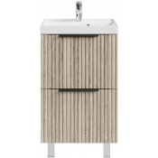 Тумба под раковину Vod-ok Дольче 50 дубослив ореховый светлый