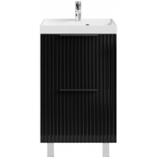Тумба под раковину Vod-ok Дольче 50 черный глянец